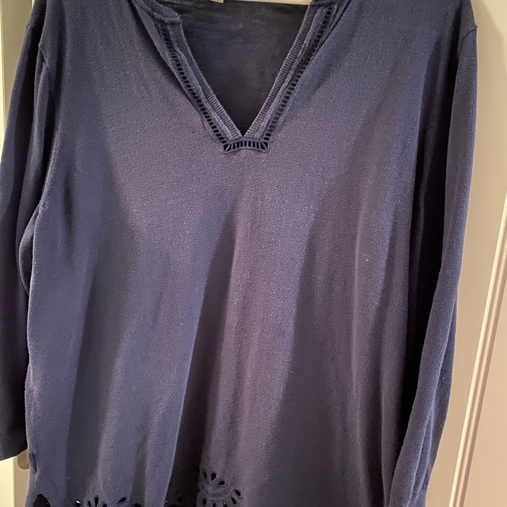 Loft navy shirt